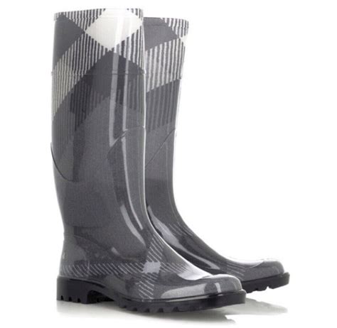 burberry wellington boots ebay|Burberry Nova Check Beige Wellington Rain Boots.